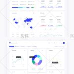 Analytics Admin Dashboard 19 UI/UX Design Asset | analytics dashboard ui