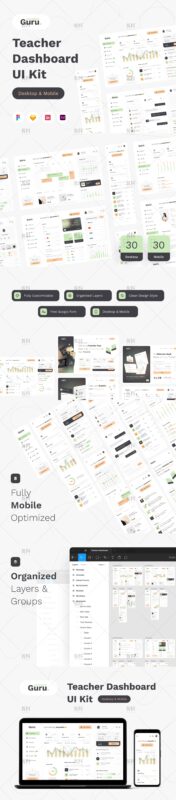 Analytics Admin Dashboard 27 UI/UX Design Asset | analytics dashboard ui