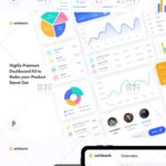 Dark Mode Admin Interface 62 UI/UX Design Asset | dark mode dashboard ui