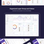 Analytics Admin Dashboard 67 UI/UX Design Asset | analytics dashboard ui