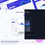 Analytics Admin Dashboard 75 UI/UX Design Asset | analytics dashboard ui