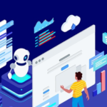 16 2.5D equidistant AI and robot illustrations. ai material download