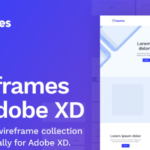 Download a complete set of universal web design prototype xd source files, wireframes prototype xd source files