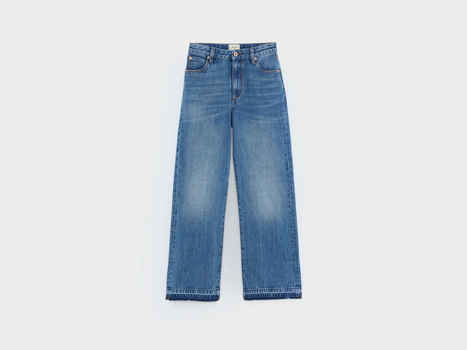 BK25210120D0448-BLS_1_a35d46ab-5957-4c41-86ea-db77f254841d.jpg Popies flared jeans (252 / G / BLUE STONE) - Image 1