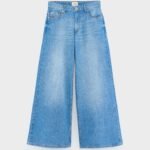 Kae wide jeans (252 / G / MD BLUE BLEACH)