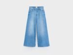 Kae wide jeans (252 / G / MD BLUE BLEACH)
