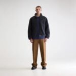 Jeremy zip-up teddy sweatshirt (252 / M / CHARCOAL)