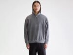 Fabro half-zip sweatshirt (252 / M / BLACK BLUE)