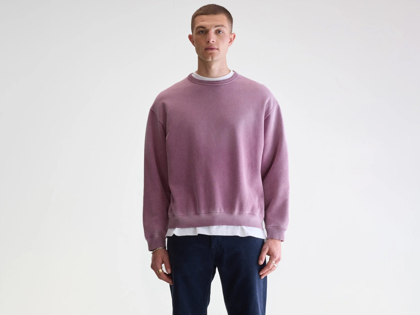 BM25231420T1731-119_1.jpg Fabien crewneck sweatshirt (252 / M / VELVET) - Image 1