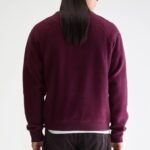 Matt crewneck sweatshirt (252 / M / WINE)