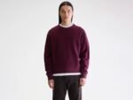 Matt crewneck sweatshirt (252 / M / WINE)