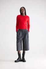 Spag slim cashmere sweater (252 / W / AMORE) - Image 3