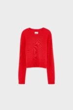 Spag slim cashmere sweater (252 / W / AMORE) - Image 6